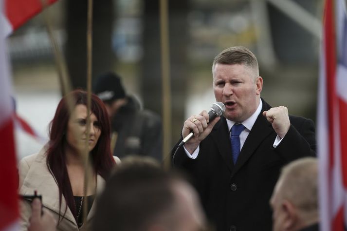 Fransen (t.v.) og Golding (t.h.) geta ekki lengur dreift hatri á Twitter.