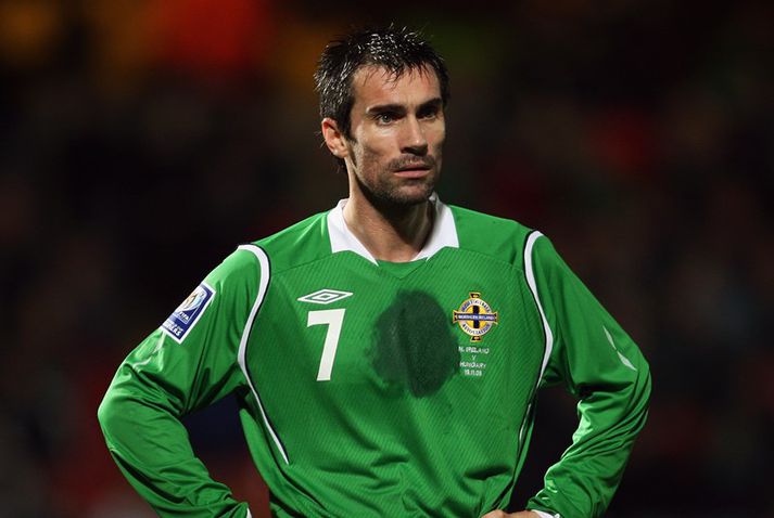 Keith Gillespie í landsleik.