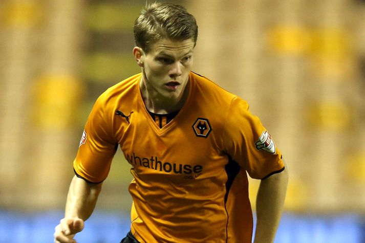 Björn Bergmann Sigurðarson í leik með Wolves.