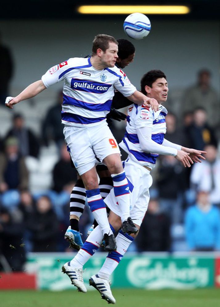 Heiðar Helguson skoraði eina mark QPR í dag / Mynd: Getty Images