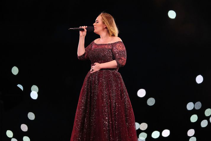 Tónlistarkonan Adele.