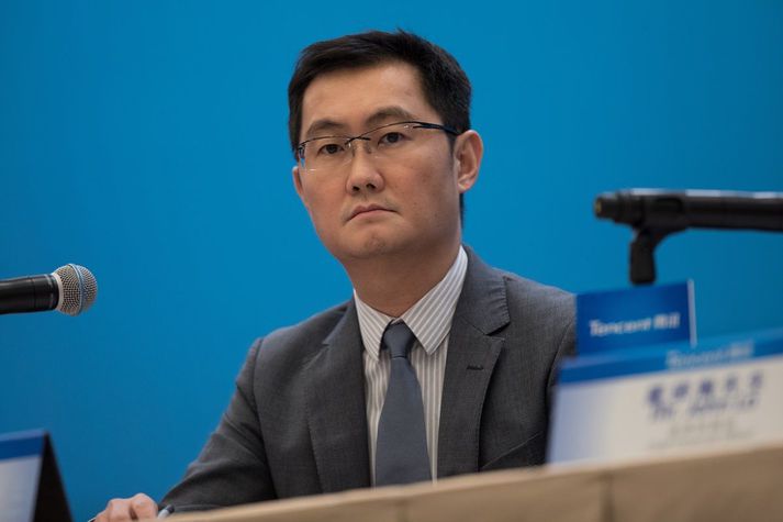 Ma Huateng, stofnandi kínverska fyrirtækisins Tencent, virðist ekki ánægður með starfsfólk sitt.