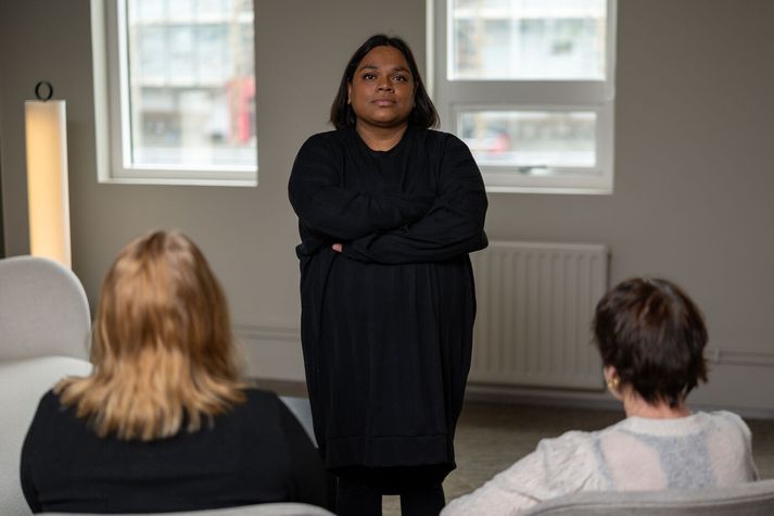 Konurnar þrjár segjast ekki hafa hikað við að stíga fram. Þær vilji koma í veg fyrir að önnur börn upplifi það sama. 