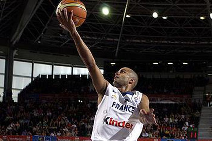 Frakkar unnu Þjóðverja.