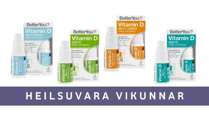 Aldei verið einfaldara að taka inn vítamín