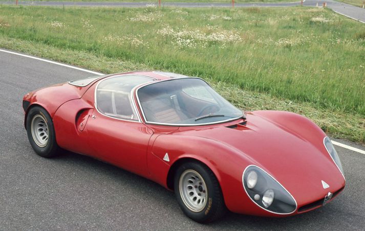 Alfa Romeo T33 Stradale frá 1967.