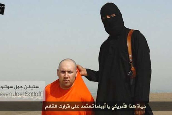 Steven Sotloff var afhausaður af meðlimi ISIS. Allt var það tekið upp á myndband.
