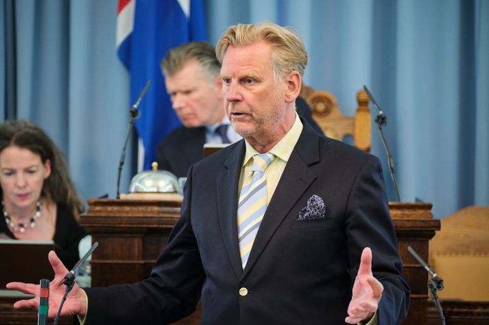 Sigmundur Ernir Rúnarsson þingmaður Samfylkingarinnar. 
