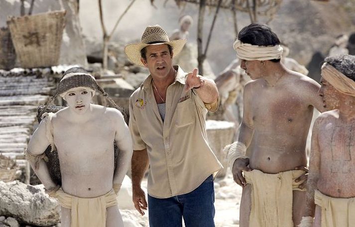 Mel Gibson gaf sig allan í Apocalypto og það var nokkuð af honum dregið eftir að hafa dvalið mánuðum saman í regnskógum Mexíkó við tökur sem drógust á langinn.