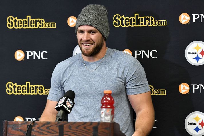 T.J. Watt er lykilmaður hjá liði Pittsburgh Steelers.