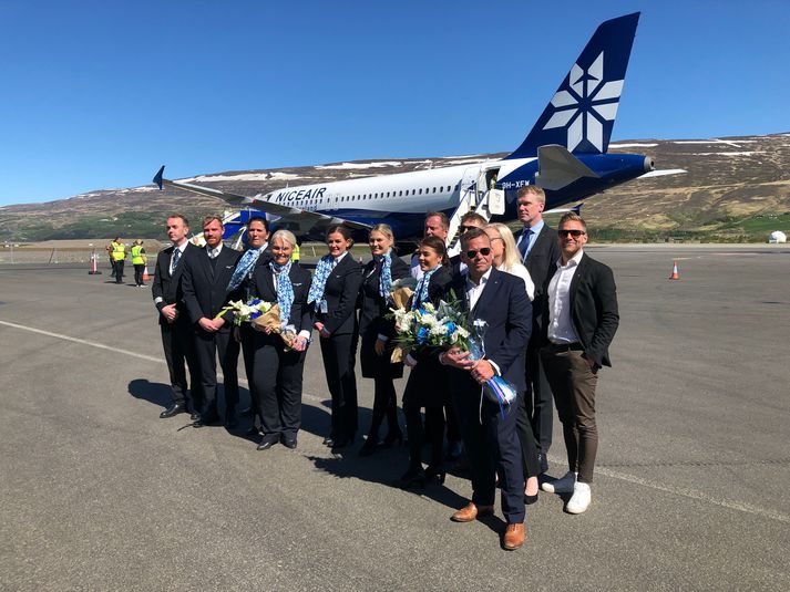 Niceair var stofnað snemma á síðasta ári og fór jómfrúarflug sitt frá Akureyri til Kaupmannahafnar í júní síðastliðnum. Heimahöfn félagsins er á Akureyri.