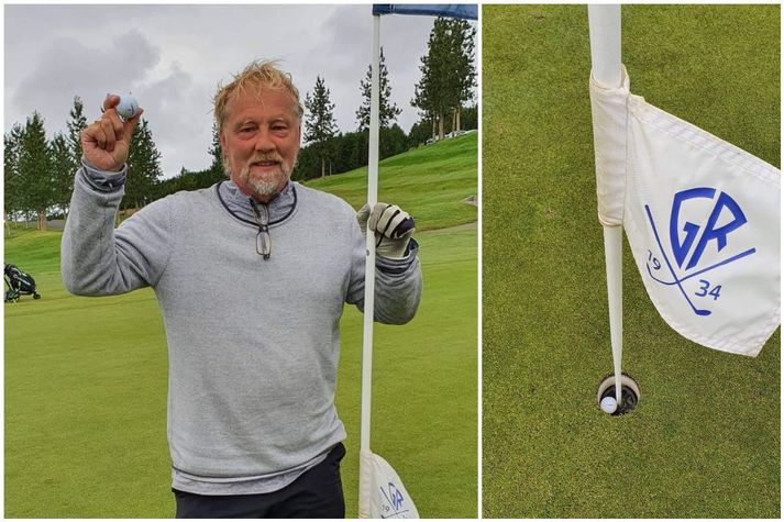 Fjöldi góðra kylfinga hefur stundað golf árum og áratugum saman án þess að upplifa það að fara holu í höggi. Það á ekki við um Arnór Guðjohnsen. 