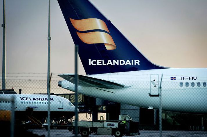 Icelandair  þotur á Keflavílkurflugvelli