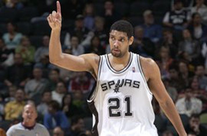 Tim Duncan og félagar sýndu að þeir eru ennþá með besta liðið í Vesturdeildinni í nótt