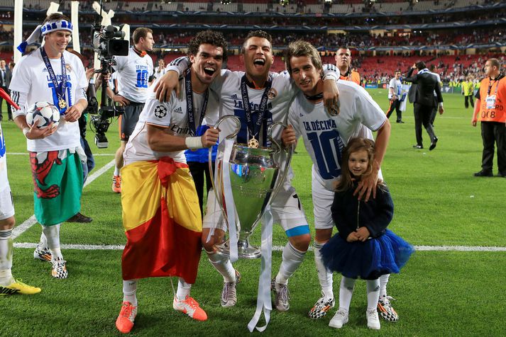 Real Madrid vann Meistaradeildina í ár.