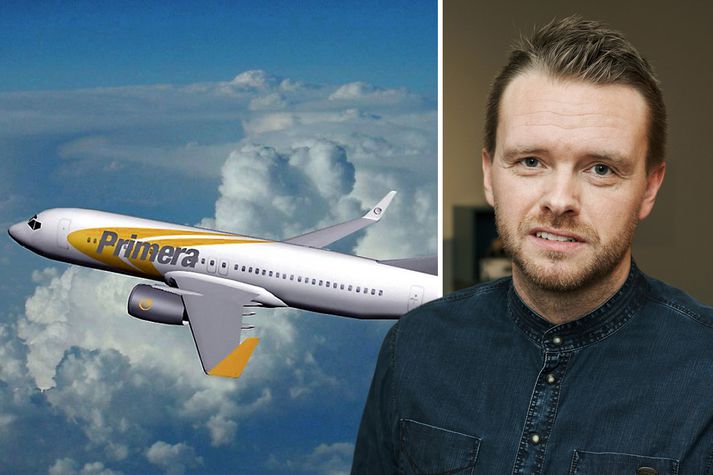 Birgir Örn Guðjónsson er ekki sáttur við Primera Air.