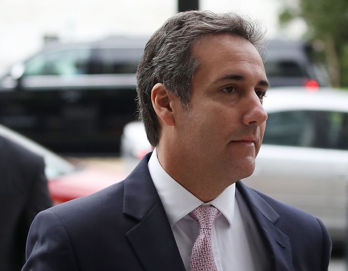 Michael Cohen hefur verið persónulegur lögmaður Donalds Trump Bandaríkjaforseta um nokkurt skeið.