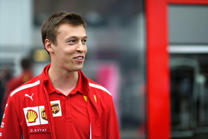 Daniil Kvyat er að fá tækifæri í þriðja skiptið.