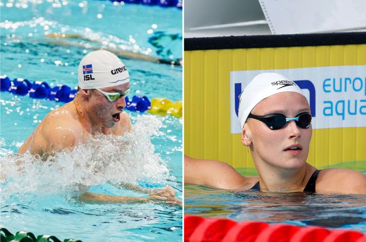 Einar Margeir Ágústsson og Jóhanna Elín Guðmundsdóttir bættu persónuleg met á EM í sundi í morgun.