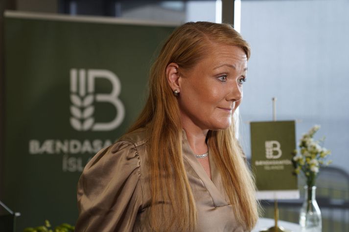 Sigurbjörg Ottesen formaður nefndar Búnaðarþings um möguleg áhrif af ESB aðild á íslenskan landbúnað. 