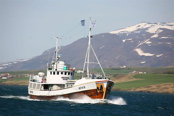 Húni II Hálfrar aldar sögu fiskveiða, hvalaskoðana og skemmtisiglinga verður fagnað með hringferð um Ísland.