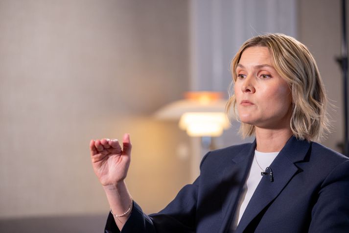 Kristrún Frostadóttir fór yfir málin í Bítinu á Bylgjunni í morgun.