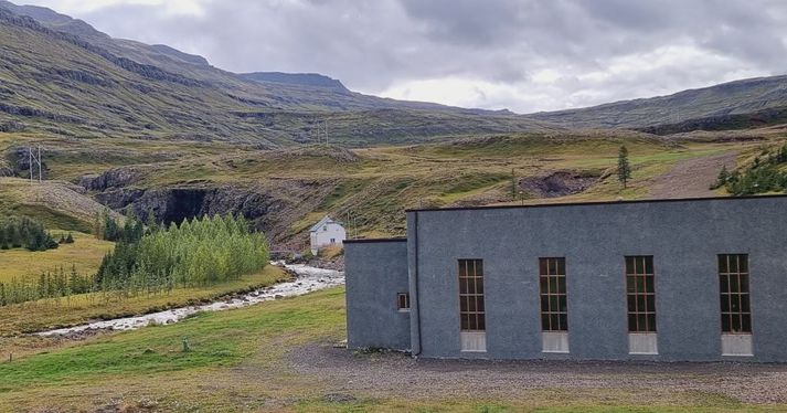 Bjólfsvirkjun í Fjarðará sem HS Orka festi kaup á.