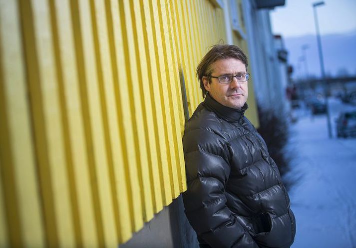 Vesturbærinn er heimavöllur Eiríks, þjóðarbókhlaðan, sundlaugin og heimilið.
