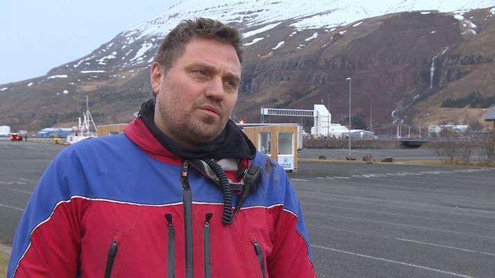 Davíð Kristinsson björgunarsveitarmaður.