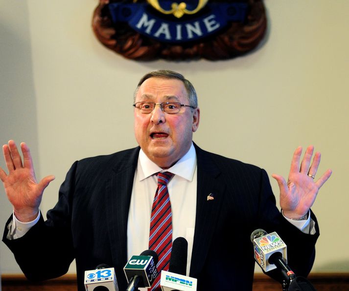 Paul LePage, ríkisstjóri Maine.