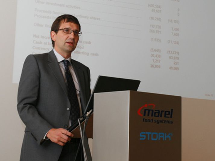 Hörður Arnarsson, forstjóri Marel Food Systems hf.