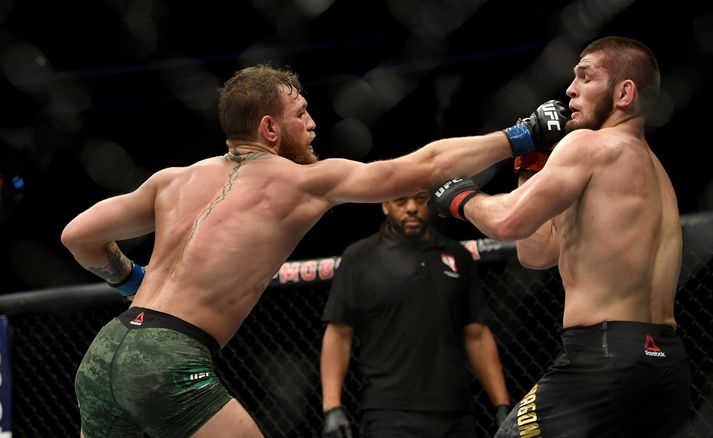 Conor McGregor tapaði fyrir Khabib Nurmagomedov í UFC 229 í byrjun október 2018.