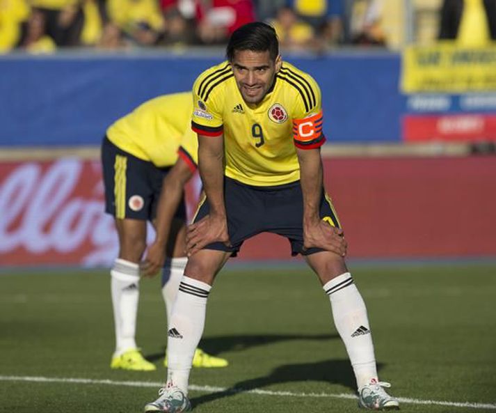 Falcao var ekki á skotskónum í fyrsta leik Kólumbíu í Suður-Ameríkukeppninni.