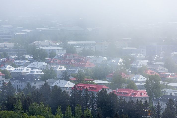 Börnin kveiktu í bókunum í Hlíðarhverfi.