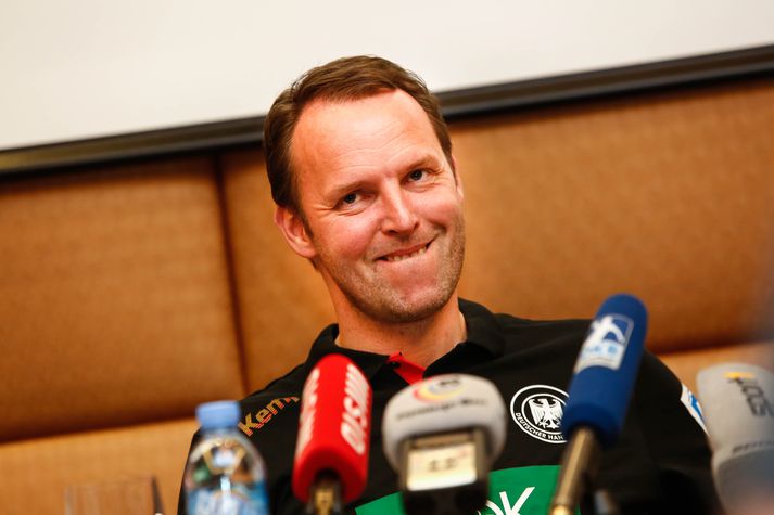 Dagur Sigurðsson, þjálfari þýska landsliðsins.