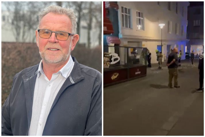 Kristófer segir starfsfólk hafa brugðist vel við og vinnubrögð slökkviliðs og lögreglu hafi verið frábær og fagleg. 