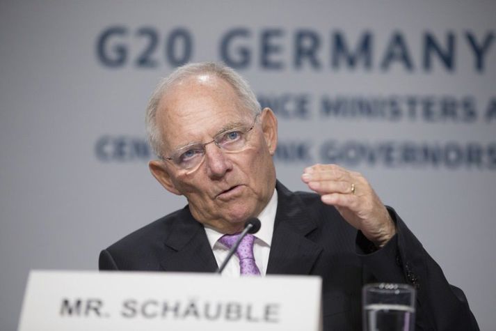Wolfgang Schäuble lét af embætti fjármálaráðherra Þýskalands árið 2017 eftir að hafa gegnt embættinu frá árinu 2009.