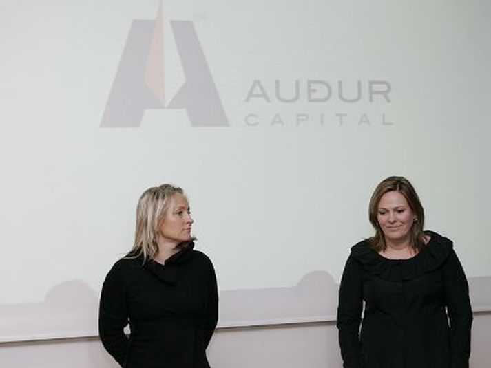 Kristín Pétursdóttir og Halla Tómasdóttir.