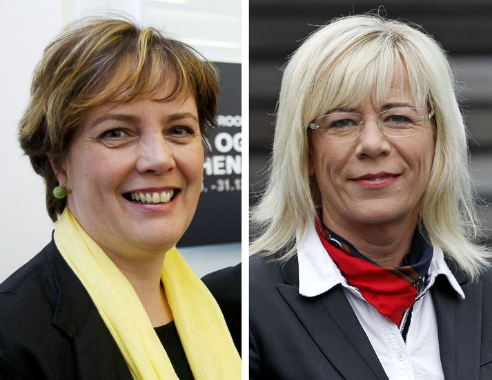 Svandís Svavarsdóttir og Vigdís Hauksdóttir.