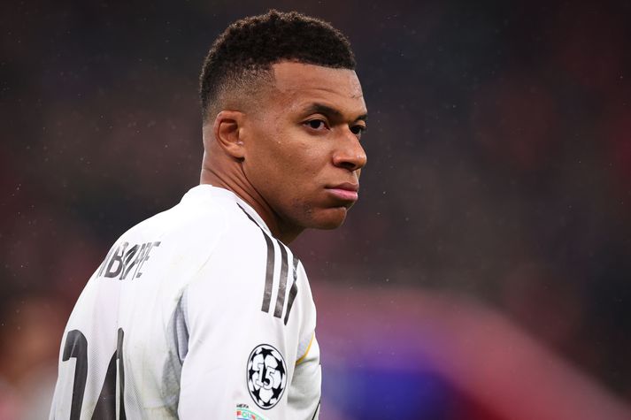 Kylian Mbappe fannst þetta ekki sniðugt og rapparinn er nú að draga í land með allt saman.