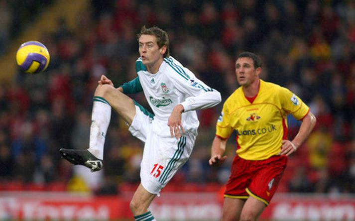 Malky Mackay, til hægri, í leik með Watford árið 2007.