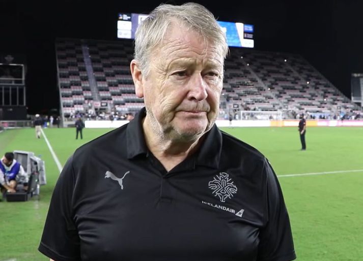 Åge Hareide er landsliðsþjálfari Íslands í knattspyrnu.