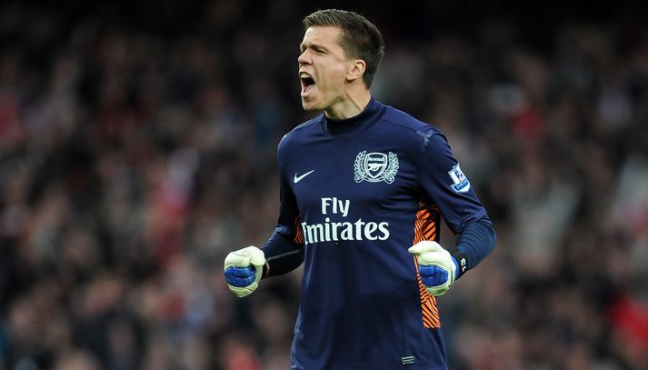 Szczesny í leik með Arsenal
