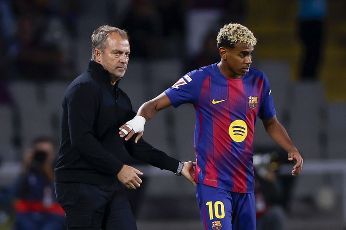 Hansi Flick er þjálfari Barcelona