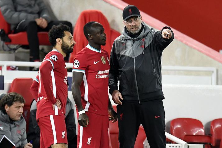 Jürgen Klopp þarf að finna leiðir til að kveikja aftur á þeim Sadio Mane og Mohamed Salah.