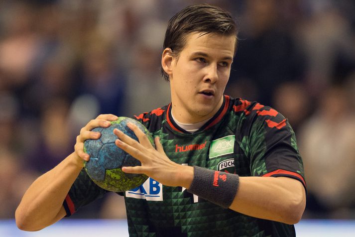 Bjarki Már Elísson er vanalega pottþéttur á vítalínunni.