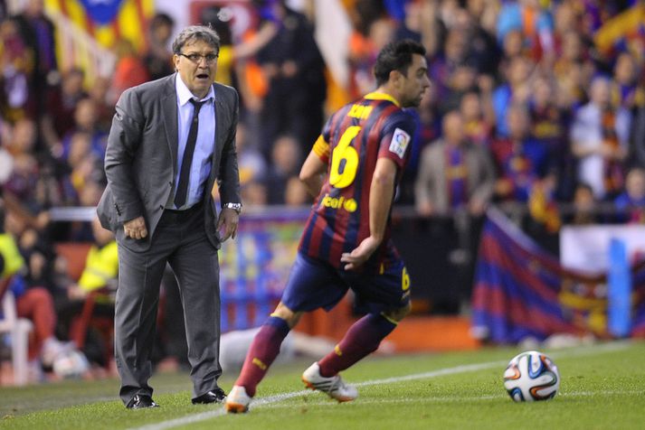 Gerardo Martino, þjálfari Barcelona.