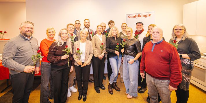Listinn var samþykktur á félagsfundi í görkvöldi. 