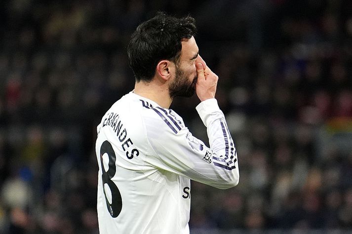 Fyrirliðinn Bruno Fernandes sneri aftur eftir meiðsli og lagði upp mark í kvöld fyrir Manchester United.