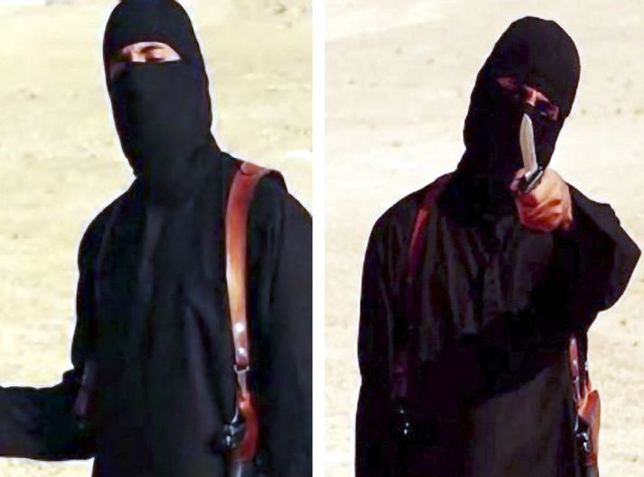 Mohammed Emwazi, eða Jihadi John, var leiðtogi Bítlanna svokölluðu. Hann var felldur í loftárás.